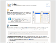 Tablet Screenshot of filebot.net